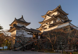 伊賀上野城の夕景｜高解像度画像サイズ：4772 x 3313 pixels｜写真番号：1DX_6315｜撮影：Canon EOS-1D X