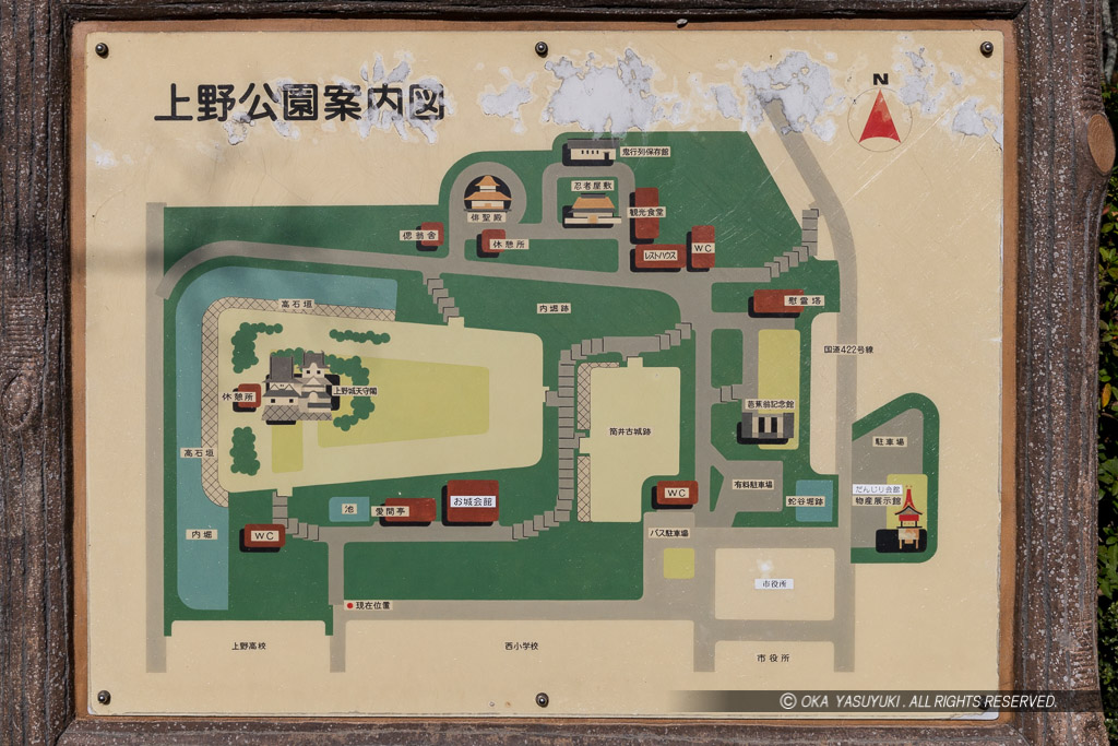 上野公園案内図