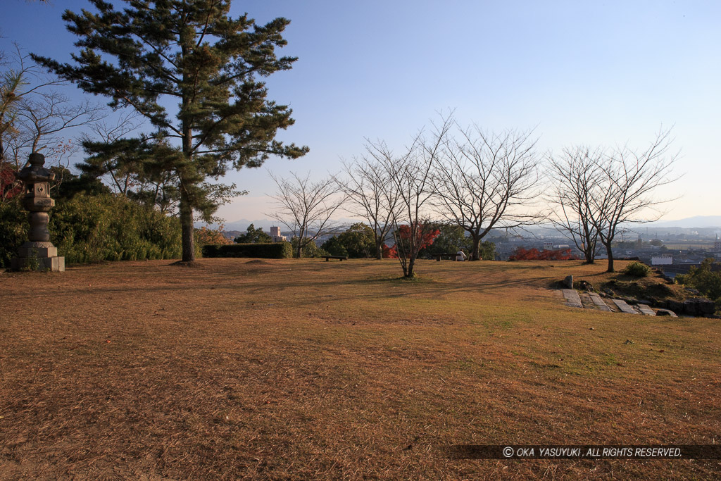 筒井古城・城代屋敷跡