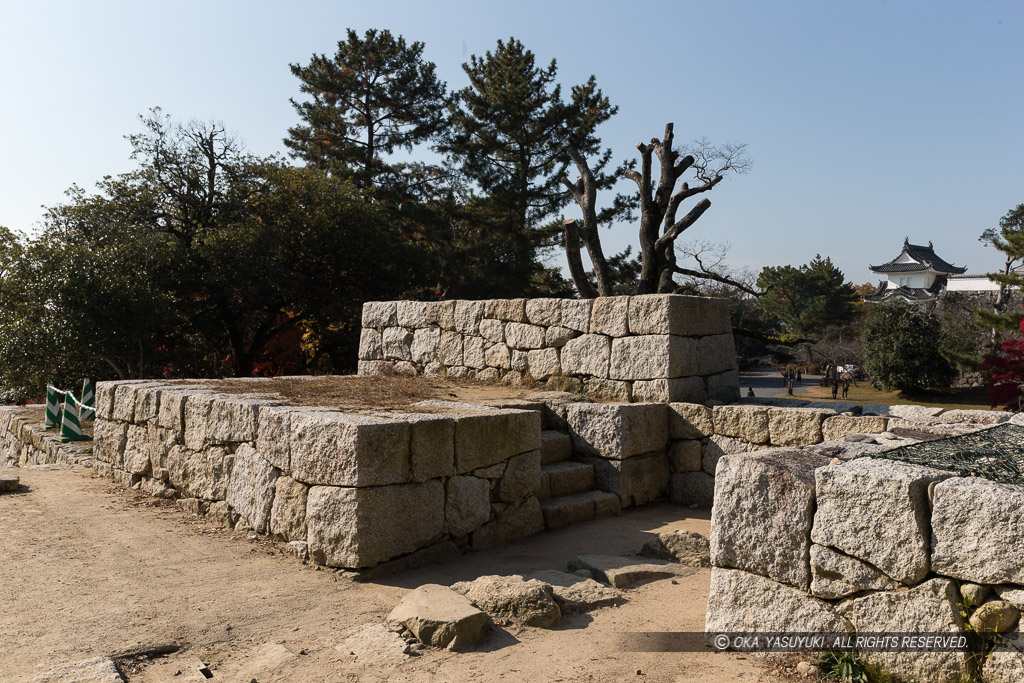 伊賀上野城の台所門跡