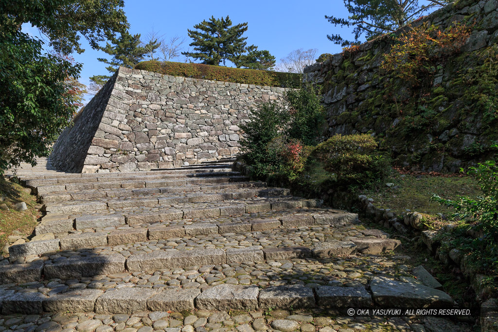 筒井古城・伊賀上野城城代屋敷跡