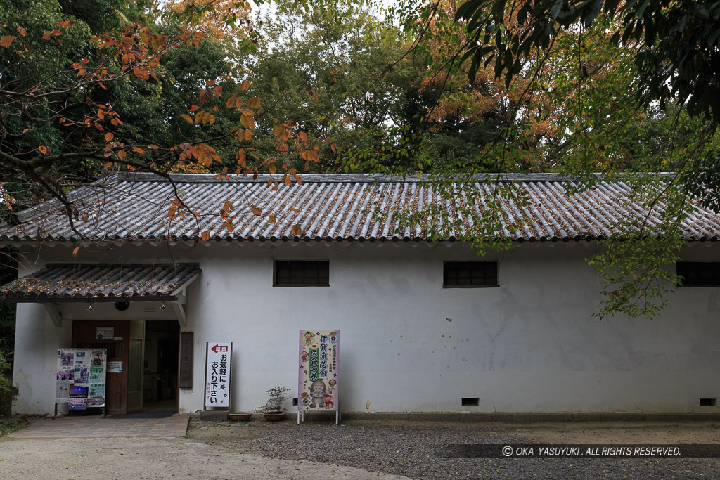 伊賀上野城の永倉・現存