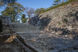 伊賀上野城の台所門跡・城代屋敷跡｜高解像度画像サイズ：5184 x 3456 pixels｜写真番号：1DX_6236｜撮影：Canon EOS-1D X