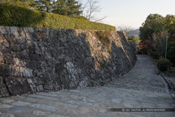 伊賀上野城の台所門跡・城代屋敷跡｜高解像度画像サイズ：5184 x 3456 pixels｜写真番号：1DX_6283｜撮影：Canon EOS-1D X