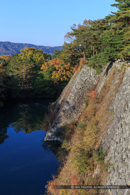 伊賀上野城の高石垣｜高解像度画像サイズ：3209 x 4813 pixels｜写真番号：1DX_6327｜撮影：Canon EOS-1D X