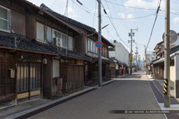 城下町・三之町通り｜高解像度画像サイズ：5184 x 3456 pixels｜写真番号：1DX_6835｜撮影：Canon EOS-1D X