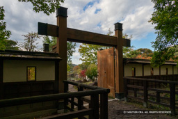 池田城虎口門（復元） | 高解像度画像サイズ：6000 x 4000 pixels | 写真番号：IMG_7091 | 撮影：Canon PowerShot G1 X Mark III