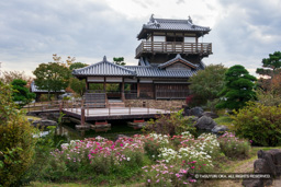 池田城天守風復興櫓・展望休憩舎｜高解像度画像サイズ：5922 x 3948 pixels｜写真番号：IMG_7103｜撮影：Canon PowerShot G1 X Mark III