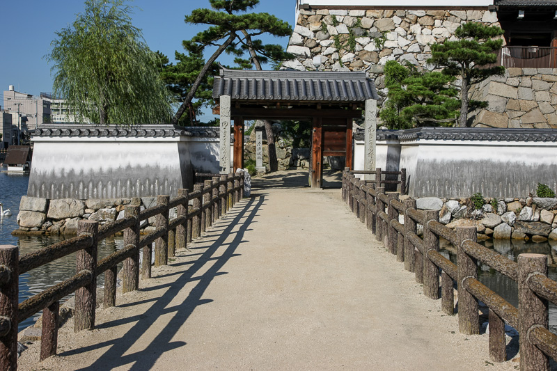 山里櫓下の門跡