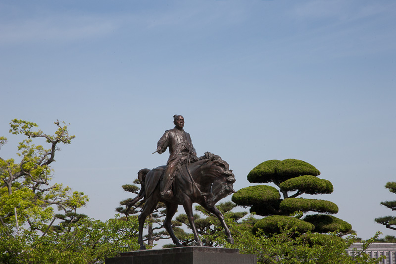 藤堂高虎銅像