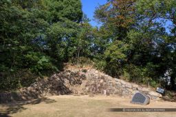 有岡城本丸石垣｜高解像度画像サイズ：5410 x 3607 pixels｜写真番号：IMG_1473｜撮影：Canon EOS 6D