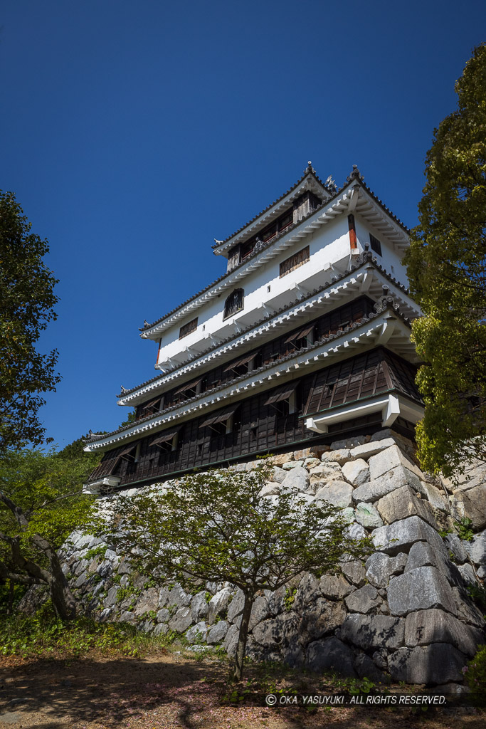 岩国城復興天守・本丸から