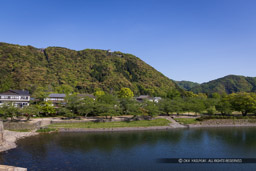 錦川と岩国城｜高解像度画像サイズ：8192 x 5464 pixels｜写真番号：344A3199｜撮影：Canon EOS R5