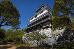 岩国城復興天守・本丸から｜高解像度画像サイズ：8192 x 5464 pixels｜写真番号：344A3287｜撮影：Canon EOS R5