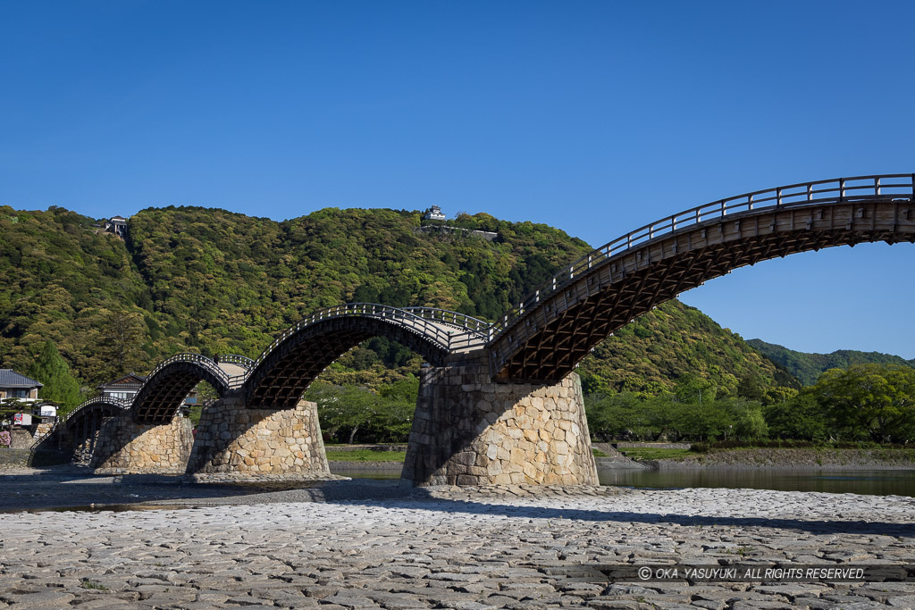 錦帯橋と岩国城