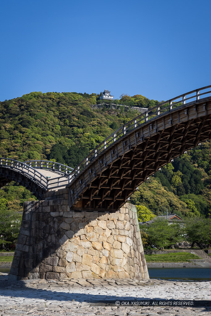 錦帯橋と岩国城