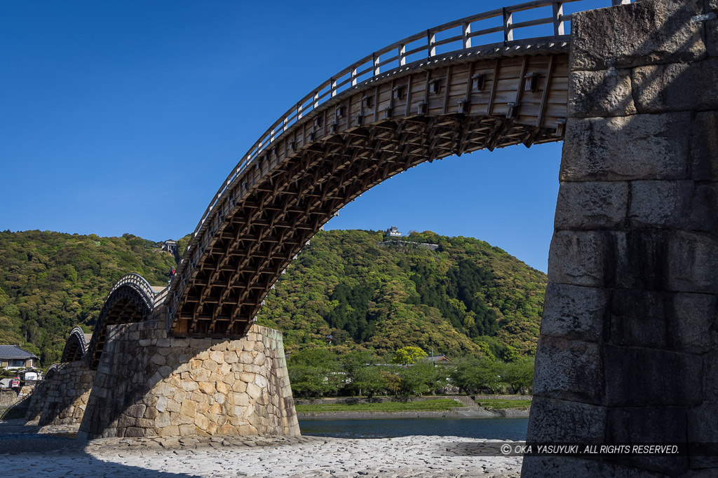 錦帯橋と岩国城