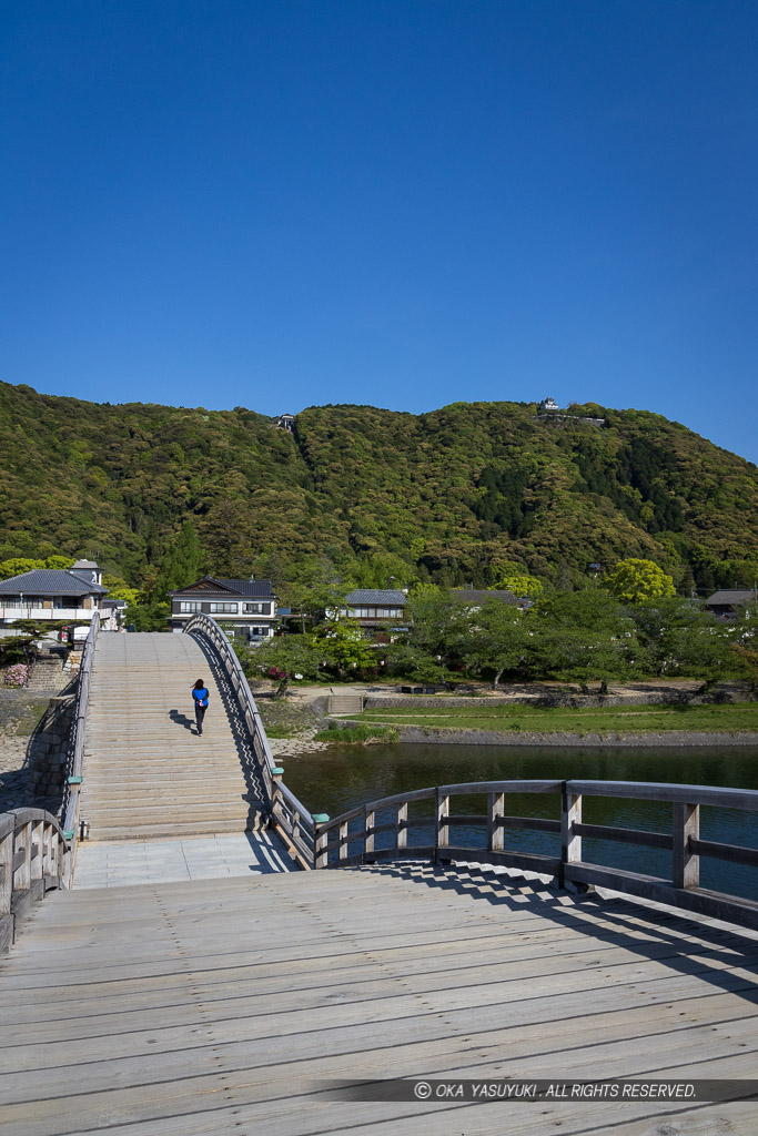 錦帯橋と岩国城（横山城）