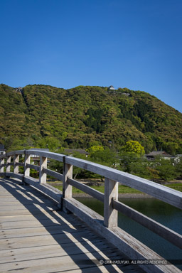 錦帯橋と岩国城｜高解像度画像サイズ：5464 x 8192 pixels｜写真番号：344A3196｜撮影：Canon EOS R5