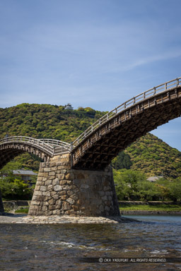 錦帯橋・錦川・岩国城（横山城）｜高解像度画像サイズ：5282 x 7919 pixels｜写真番号：344A3520｜撮影：Canon EOS R5