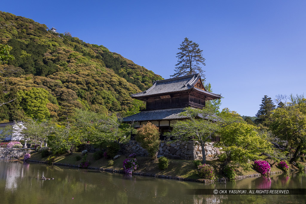 御土居の矢倉跡・吉香神社絵馬堂・岩国城