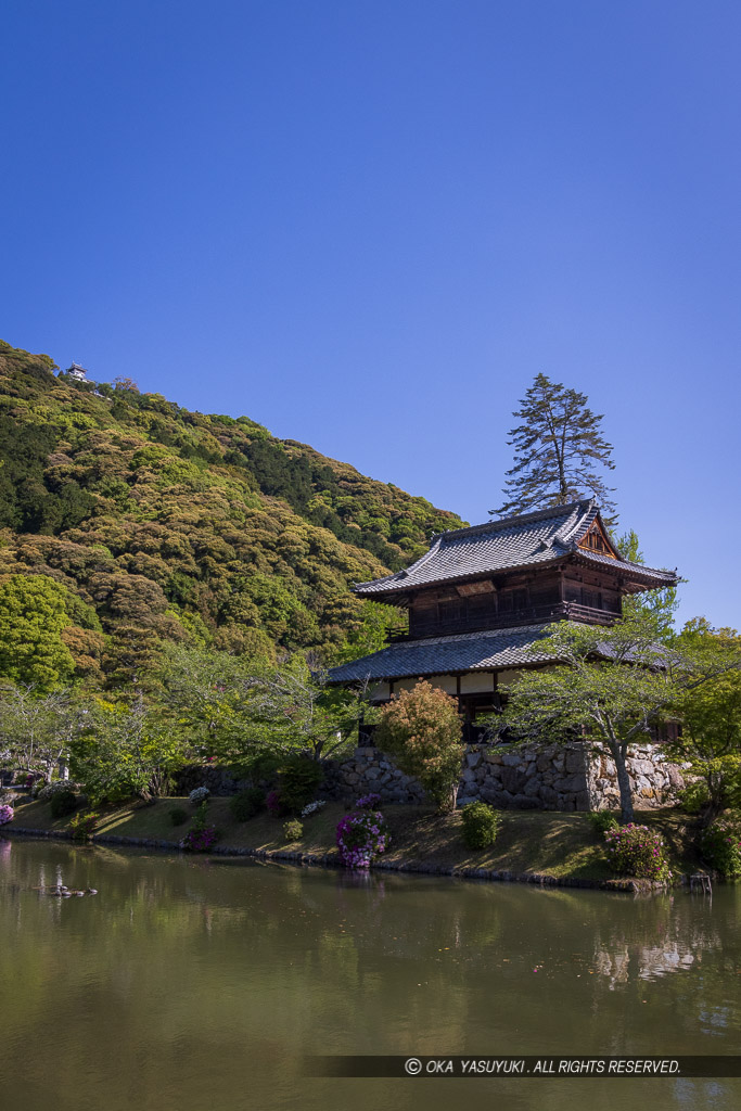 御土居の矢倉跡・吉香神社絵馬堂・岩国城