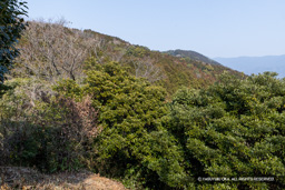 本丸跡から大野城を望む | 高解像度画像サイズ：8192 x 5464 pixels | 写真番号：6F1A2779 | 撮影：Canon EOS R5m2