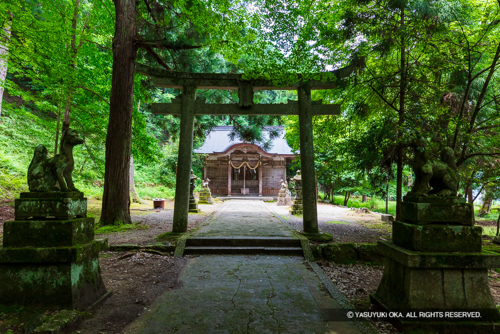 有子山稲荷神社・稲荷曲輪