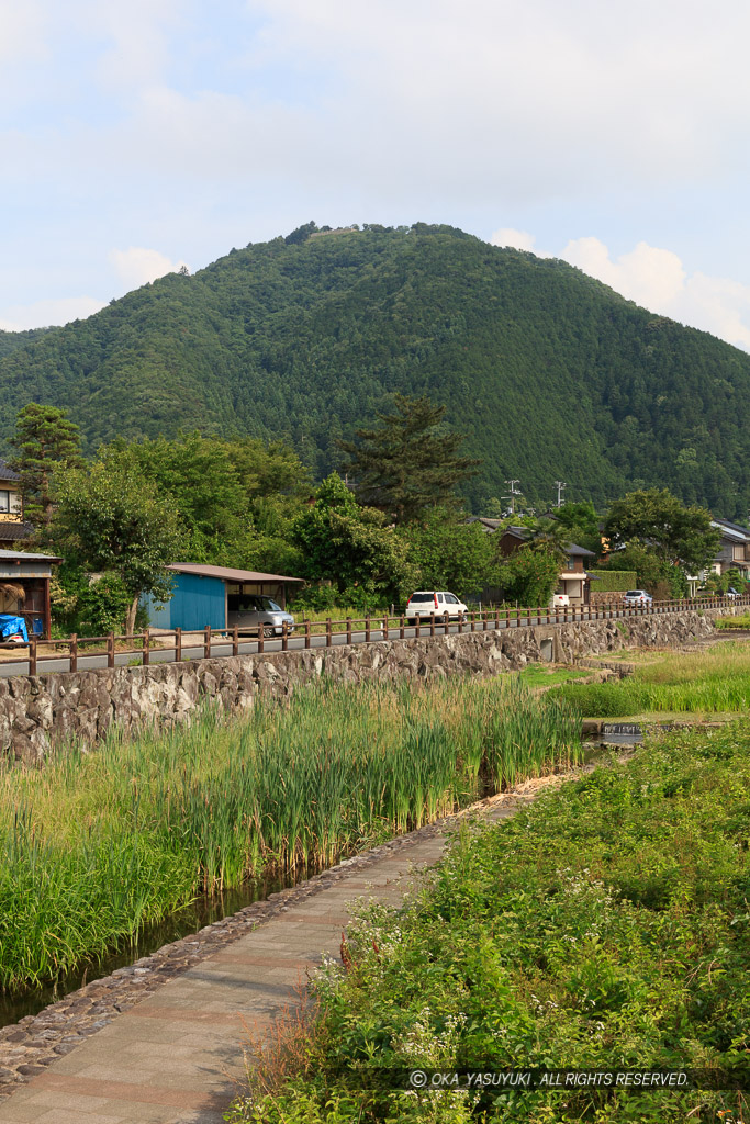 谷山川と有子山