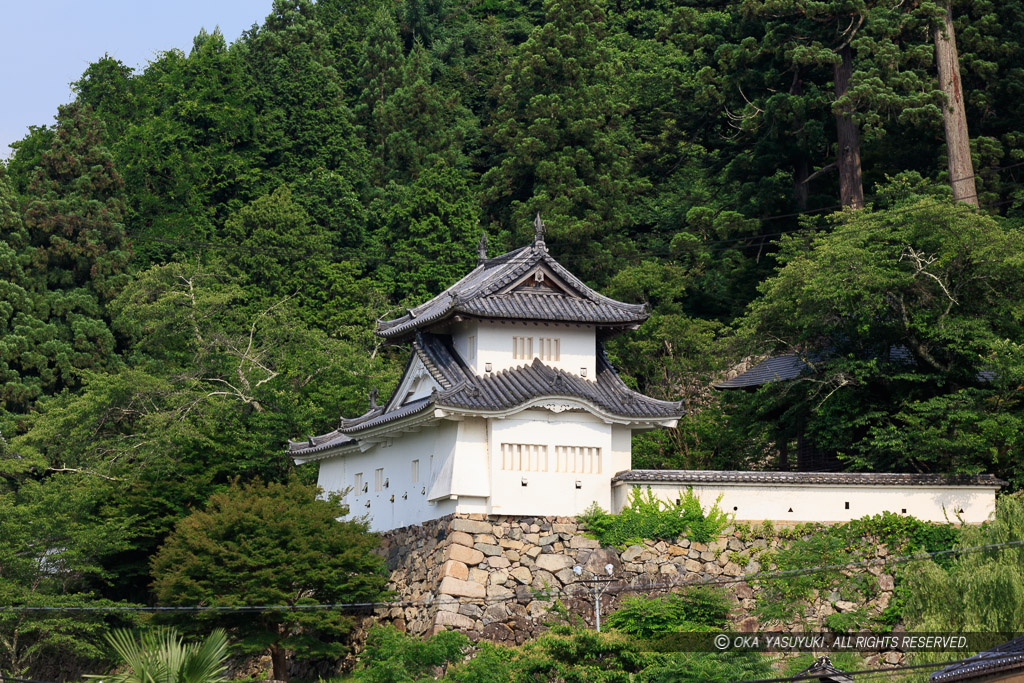 出石城本丸西隅櫓・山麓イメージ