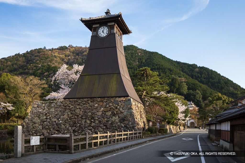 出石城辰鼓楼・大手門跡