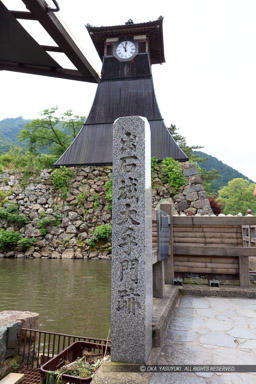 大手門跡石碑｜高解像度画像サイズ：5764 x 8646 pixels｜写真番号：5DSA8534｜撮影：Canon EOS 5DS