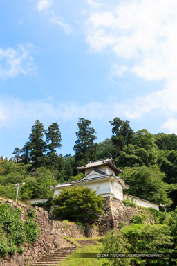 出石城本丸西隅櫓・縦アングル｜高解像度画像サイズ：5677 x 8515 pixels｜写真番号：5DSA8851｜撮影：Canon EOS 5DS