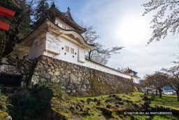 出石城本丸東隅櫓と二の丸庭園跡か | 高解像度画像サイズ：8192 x 5464 pixels | 写真番号：6F1A6632 | 撮影：Canon EOS R5m2