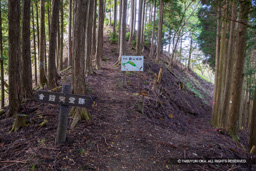 霧山城鐘突堂跡（南曲輪） | 高解像度画像サイズ：6000 x 4000 pixels | 写真番号：IMG_0911 | 撮影：Canon EOS R10