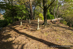 霧山城鐘突堂跡（南曲輪） | 高解像度画像サイズ：6000 x 4000 pixels | 写真番号：IMG_0924 | 撮影：Canon EOS R10