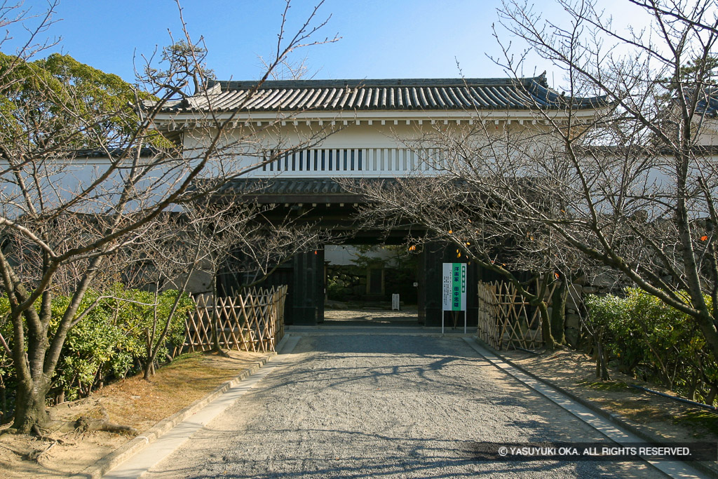 本丸櫓門・冬