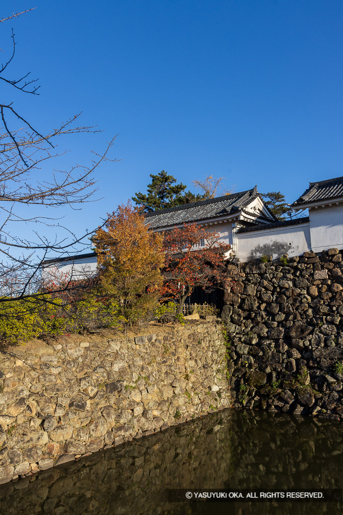 本丸土橋と櫓門