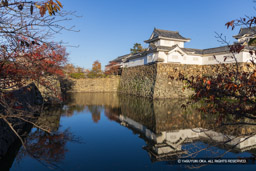 本丸土橋と隅櫓 | 高解像度画像サイズ：8192 x 5464 pixels | 写真番号：344A4674 | 撮影：Canon EOS R5