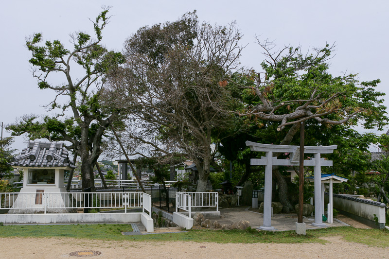 田辺城水門跡