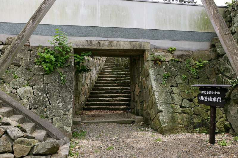 田辺城水門跡