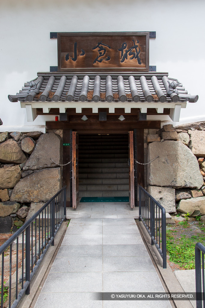 小倉城天守入口