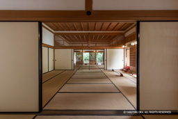 書院棟・取次の間から二の間一の間 | 高解像度画像サイズ：5133 x 3422 pixels | 写真番号：1DXL1523 | 撮影：Canon EOS-1D X