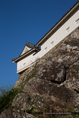 本丸からせり出した北多聞櫓|高解像度画像サイズ:3456 x 5184 pixels|写真番号:1DXL8189|撮影:Canon EOS-1D X
