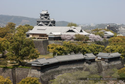 熊本市役所14階のレストランから｜高解像度画像サイズ：5520 x 3680 pixels｜写真番号：1P3J1708｜撮影：Canon EOS-1Ds Mark III