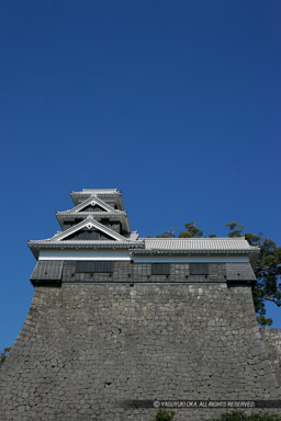 飯田丸五階櫓｜高解像度画像サイズ：3328 x 4992 pixels｜写真番号：VJ7Z0911｜撮影：Canon EOS-1Ds Mark II