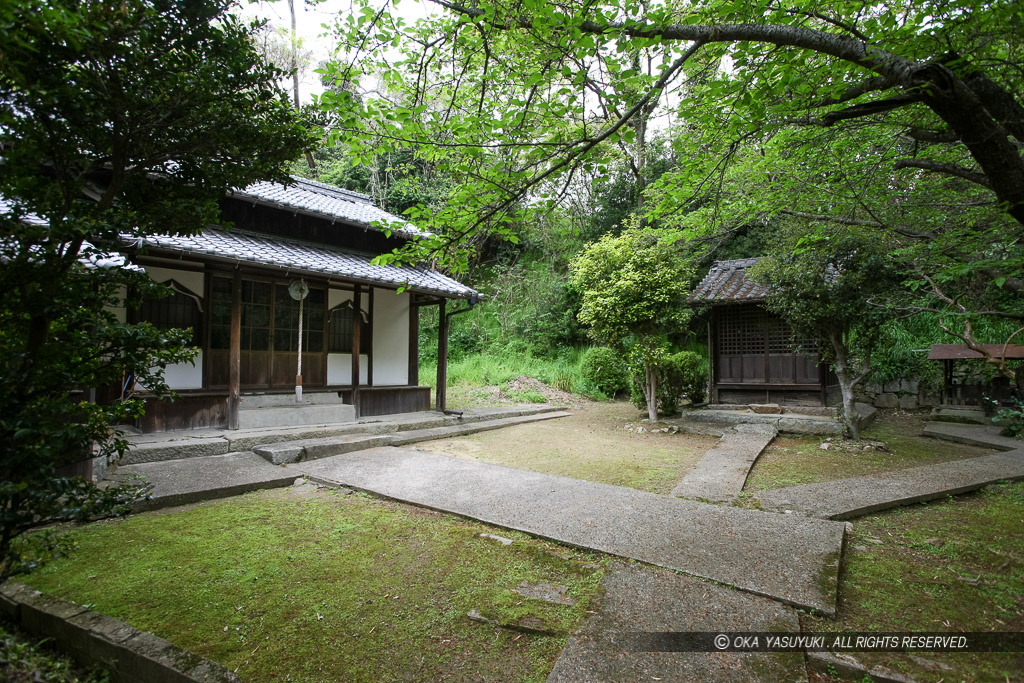 元城主館跡・心月庵