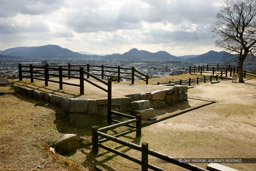 本丸東側櫓跡｜高解像度画像サイズ：5616 x 3744 pixels｜写真番号：1P3J0687｜撮影：Canon EOS-1Ds Mark III