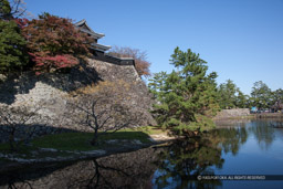 三の丸廊下橋から望む南櫓｜高解像度画像サイズ：5616 x 3744 pixels｜写真番号：1P3J1496｜撮影：Canon EOS-1Ds Mark III