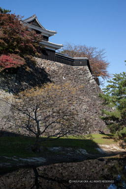 三の丸廊下橋から望む南櫓｜高解像度画像サイズ：3744 x 5616 pixels｜写真番号：1P3J1497｜撮影：Canon EOS-1Ds Mark III